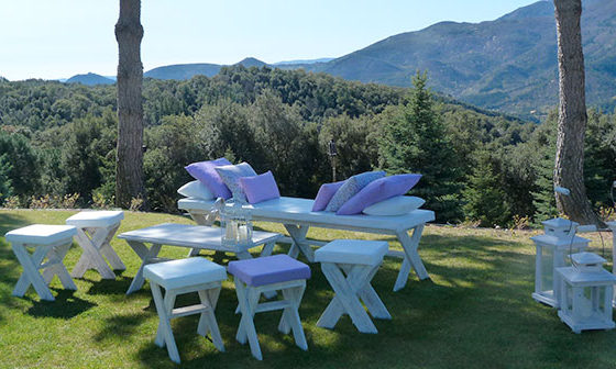 Espacios. Chill out. Carpas Gran Vilaya. Vic - Barcelona.