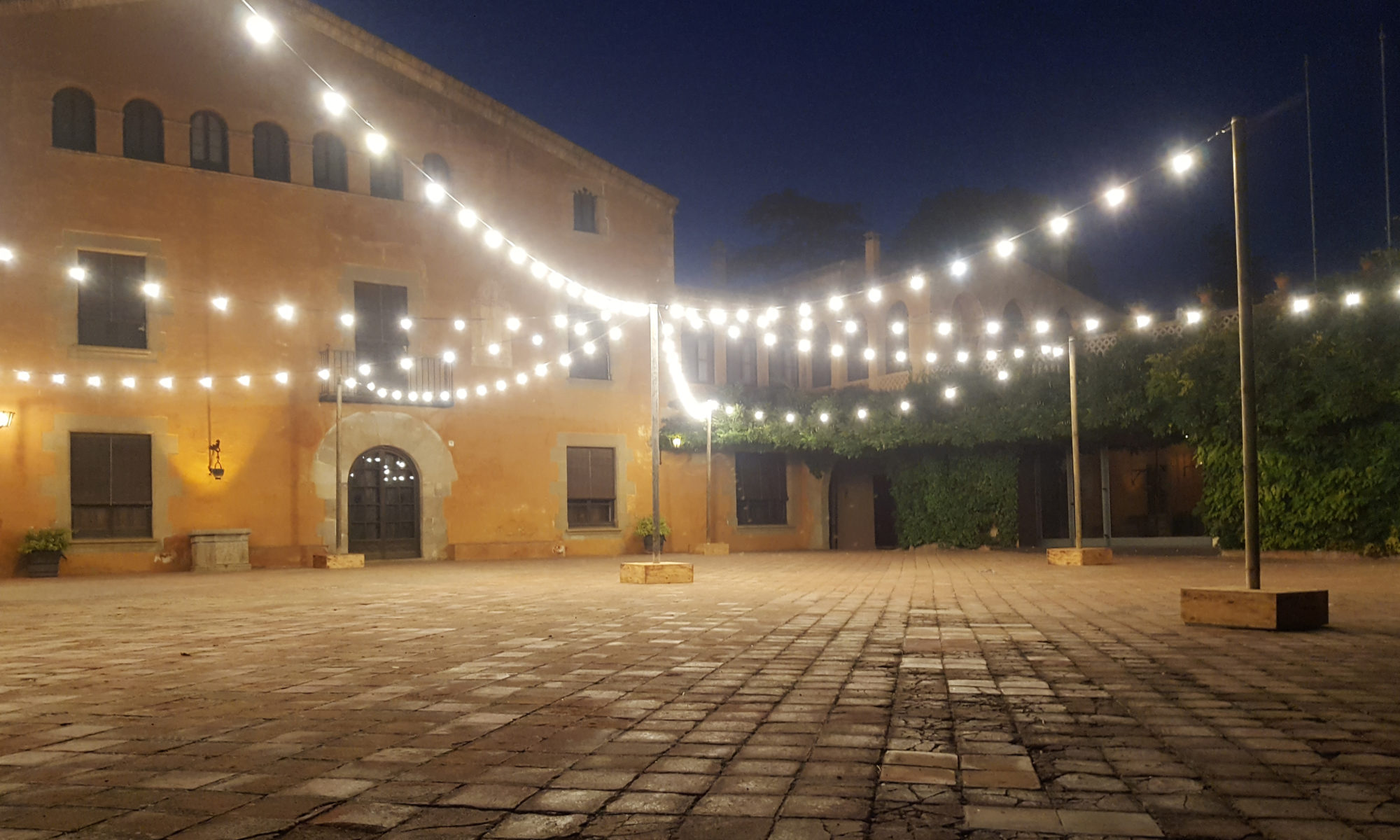 Iluminación. Carpas Gran Vilaya. Vic - Barcelona.